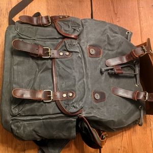 Occoquan Outfitters Waxed Canvas Backpack